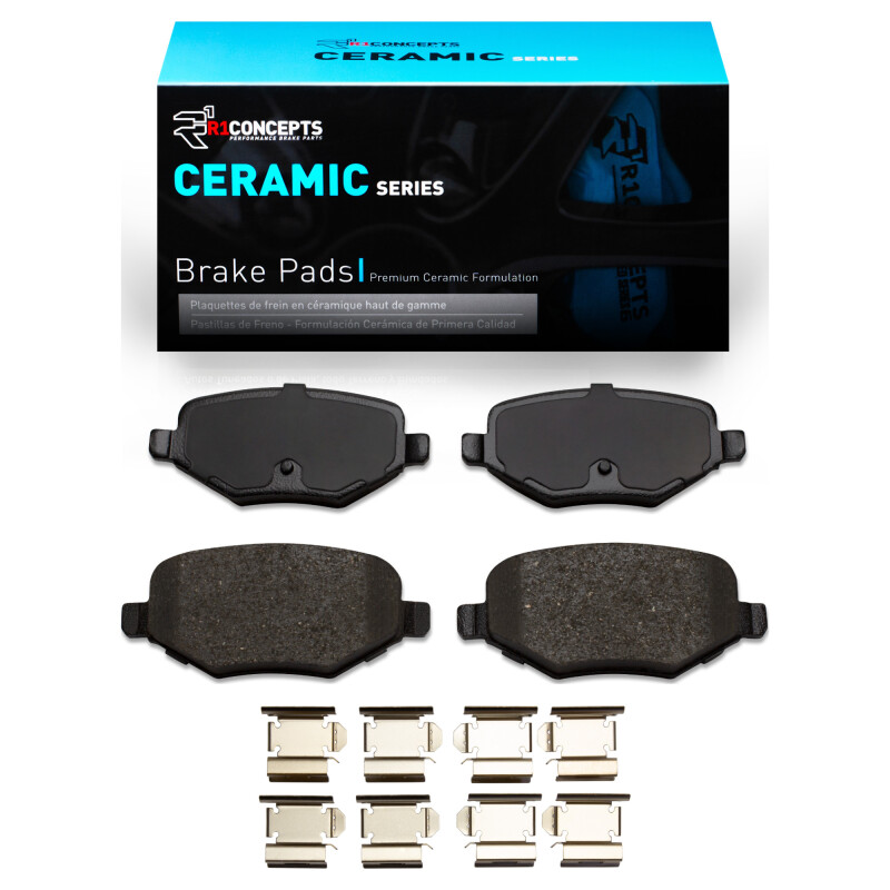 Lincoln MKT Brake Pads - Rear - R1 Concepts - Ceramic - `13-`16